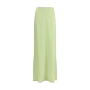 Kristina Ti Bicolor Silk Long Women's Skirt